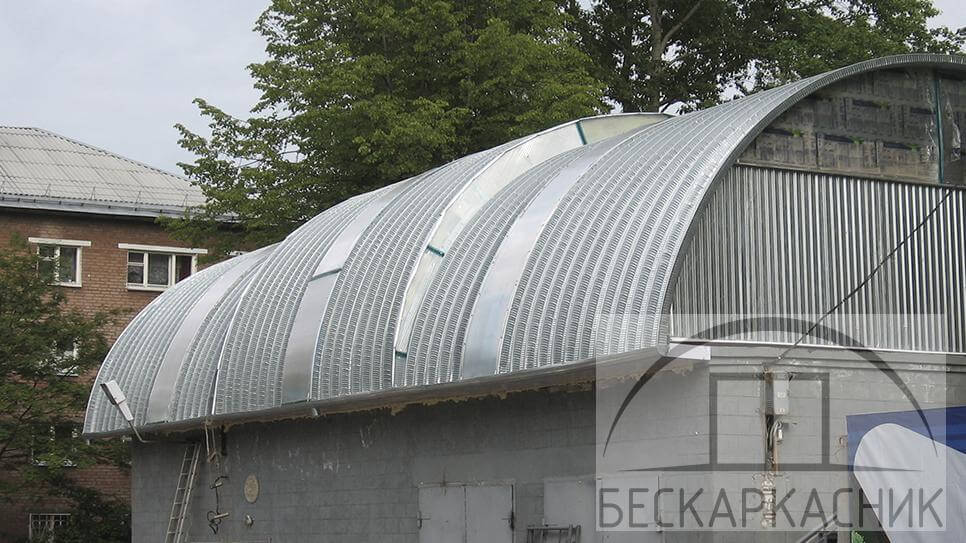 Строительство бескаркасной мансарды  в Старом Осколе 